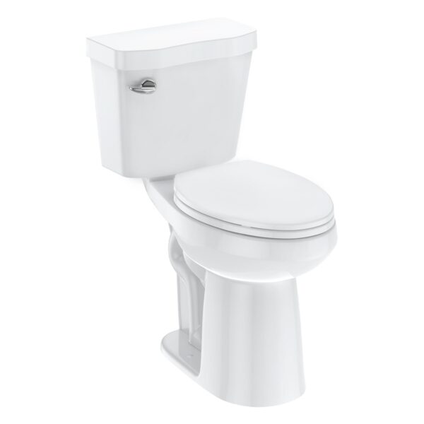 918b970dc13c4b42ab3e40edd0be00c3 21Toilet, Elongated Toilets for Bathrooms, Two-Piece Toilet with Soft Close Seat, 1.28 Siphonic Flush Toilet with Universal Height ADA Cotton White