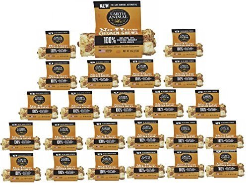 95a45dd1dbb745f6adfd2350b0208f0a (24 Pack) Earth Animal No-Hide Chicken Chews 4