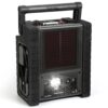 ZD-529 Solar Portable Power Station 2000 Amps Jump Starter, 260 PSI Air Compressor, 12V Car Battery Charger with 400W Inverter Dual AC/DC/USB Output, Emergency Backup Power with Flashlights