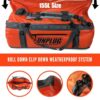UNPLUG Ultimate Adventure Bag -1680D Heavy Duty Waterproof Travel Duffel Bags for Camping, Motorcycle Dry Bag, Waterproof Bags for Boating, Waterproof Duffle Backpack,Tactical Duffle Bag