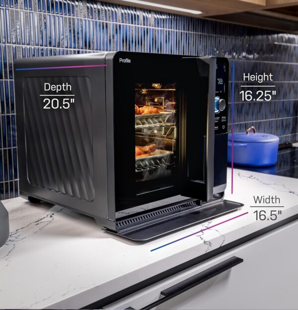 96eedc6d14d04c11804656b46f2ce64c Smart Indoor Pellet Smoker, with Active Smoke Filtration, 5 Smoke Control Settings, WiFi Connected, Electric, Countertop BBQ Appliance, Black