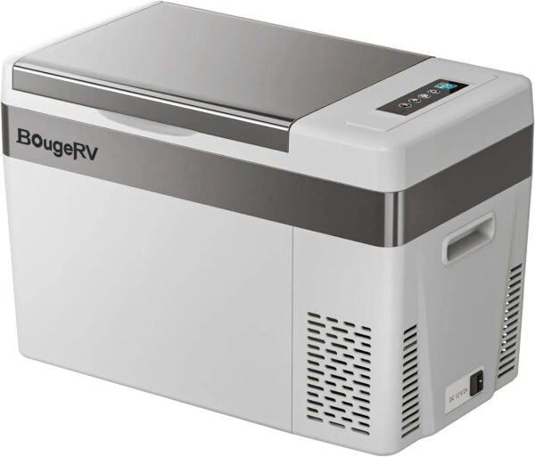 98051938ef714d6d98334d030fed485b 12 Volt Refrigerator 12V Car Fridge 23 Quart Portable Freezer Compressor Cooler 12/24V DC 110~240 Volt AC for Truck Van RV Camper SUV Travel Camping Road Trips Tailgating -7℉~50℉