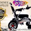 2020 Folding Lightweight Motorized Electric Power Wheelchair Scooter, Remote Control, Aviation Travel Safe Electric Wheelchair Heavy Duty Power Wheelchair (19 Inch Seat, Gray)