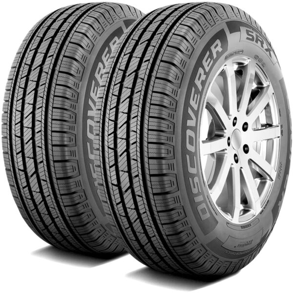 99403531d1ee442f8e72a084dc9c81d2 Pair of 2 (TWO) Cooper Discoverer SRX 235/60R18 107V XL A/S All Season Tire Fits: 2017-19 Honda CR-V EX-L, 2011-17 Honda Odyssey Touring Elite