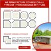 Premium Hot Tub Cover | Custom Made Replacement Spa Cover | Energy-Saving Hot Tub Covers Built for All Climates | 6, 5, or 4 inch Taper