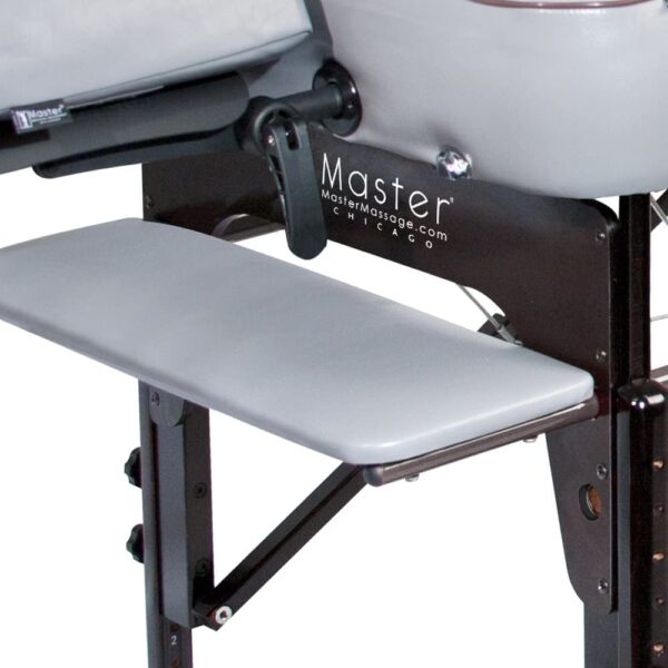 9b81a9411b0943a8a199443636f95622 30′′ Montour Lx Massage Table Package with 3′′ Memory Foam,Dove Grey