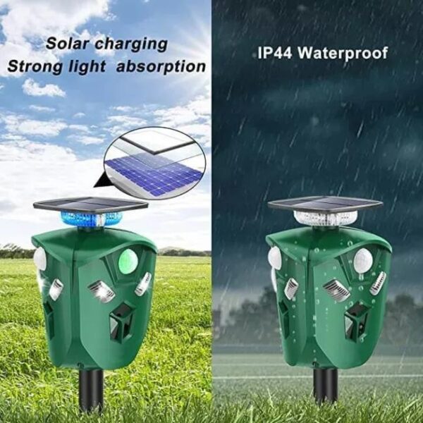9e67b0134624490e9923ad61d150db50 2021 New 360 Degree Solar animal Repeller