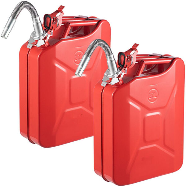 9ee09fefac674a538c70d9559fc6f832 VEVOR Jerry Fuel Can with Flexible Spout System, 5.3 Gallon/20 L