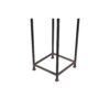3R Studios House Shaped Metal Log Holder