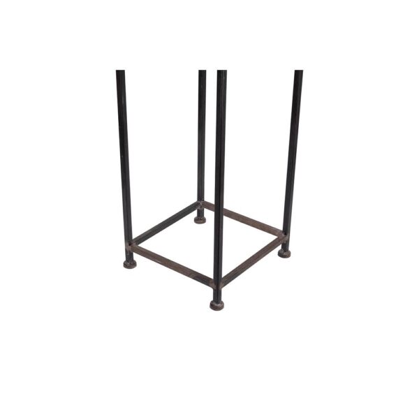 9f6c1e9689484b0e96a018094ac3fa54 3R Studios House Shaped Metal Log Holder