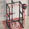 Sportsroyals Power Cage,1600lbs Multi-Function Power Rack with Adjustable Cable Crossover System and More Training Attachment, Weight Cage for Home Gym