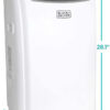 14,000 BTU Portable Air Conditioner with Heat and Remote Control, White