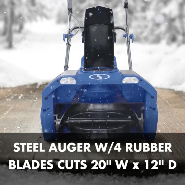 a1a4341512b242809885bad33a3b8363 24V-X2-20SB 20-Inch 48 Cordless Snow Blower, Kit (w/2 x 24-Volt 4.0-Ah Batteries and Charger)