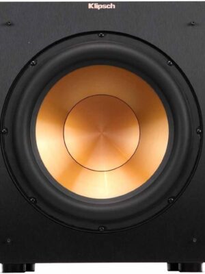 R-12SW Powerful Deep Bass Front Firing 12" Copper-Spun Driver 400W Digital Power Subwoofer 14" X 18.5" X 16"