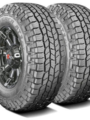Pair of 2 (TWO) Cooper Discoverer AT3 XLT LT 285/60R20 125/122S E 10 Ply A/T All Terrain Tires