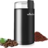 Wancle Electric Coffee Grinder, Quiet Spice Grinder, One Touch Coffee Mill for Beans