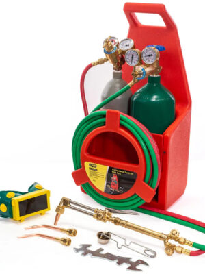Victor Type Welding & Cutting Torch Oxygen Acetylene Regulator Set