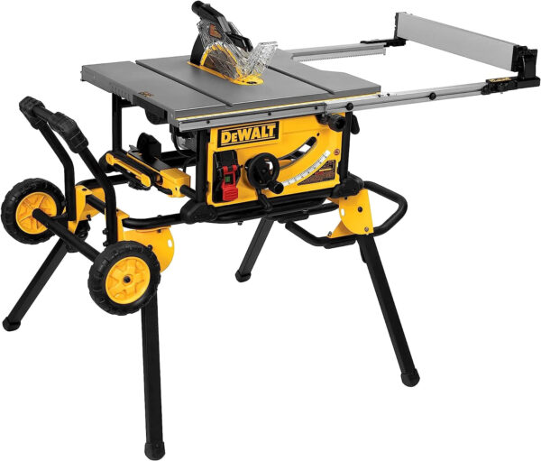 a6d80af028ff4cc0ade9d33cc4a0c7bf 10 Inch Table Saw, 32-1/2 Inch Rip Capacity, 15 Amp Motor, With Rolling