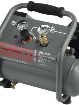 Senco Finish/Trim Air Compressor,1 gal.,1/2 HP PC1010N