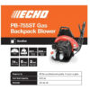233 MPH 651 CFM 63.3cc Gas 2-Stroke Cycle Backpack Leaf Blower with Tube Throttle