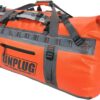 UNPLUG Ultimate Adventure Bag -1680D Heavy Duty Waterproof Travel Duffel Bags for Camping, Motorcycle Dry Bag, Waterproof Bags for Boating, Waterproof Duffle Backpack,Tactical Duffle Bag