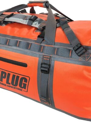 UNPLUG Ultimate Adventure Bag -1680D Heavy Duty Waterproof Travel Duffel Bags for Camping, Motorcycle Dry Bag, Waterproof Bags for Boating, Waterproof Duffle Backpack,Tactical Duffle Bag