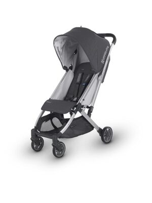 2018 UPPAbaby MINU Stroller �� Jordan (Charcoal Melange/Silver/Black Leather)