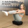 TheNeat Vibration Plate Exercise Machine, Whole Body Workout Vibration Fitness Platform, 330 Lbs Capacity, Low Noise Vibrating Plate Machine for Home & Office, NeatShake
