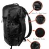 UNPLUG Ultimate Adventure Bag -1680D Heavy Duty Waterproof Travel Duffel Bags for Camping, Motorcycle Dry Bag, Waterproof Bags for Boating, Waterproof Duffle Backpack,Tactical Duffle Bag