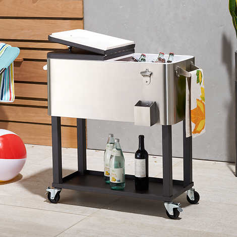 ad449f75901d46c99a3004b77a0ec3b8 TRINITY Stainless Steel Cooler with Cover (100 Quart)
