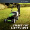 21-Inch 80V Lawn Mower, (2) 2Ah Batteries and Charger Included GLM801601