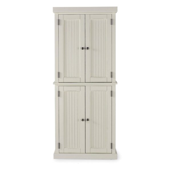 adc518ca52e349f19e22960ba67b1ad9 4 Door Pantry White �� Home Styles