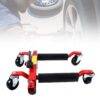 1500lb HYDRAULIC Positioning Car Wheel Dolly Jack Lift Auto Vehicle Moving Hoist