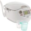 Zojirushi, Made in Japan Neuro Fuzzy Rice Cooker, 5.5-Cup, Premium White