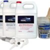 TotalBoat High Performance Epoxy Kit, Crystal Clear Marine Grade Resin and Hardener for Woodworking, Fiberglass and Wood Boat Building and Repair (2 Gallon, Fast)