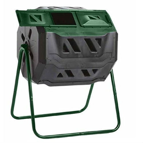 b2fa641baadc445da4acb4ba6042d405 Outdoor 43-Gallon Compost Bin Tumbler for Home Garden Composting