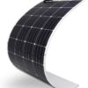 160 Watt 12 Volt Extremely Flexible Monocrystalline Solar Panel – Ultra Lightweight, Ultra Thin, Up to 248 Degree Arc, for RV, Boats, Roofs, Uneven Surfaces