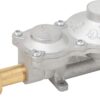 Steel Propane Tank Cylinder with POL Valve and Collar, Great for Mixed Heating Systems, Home fireplaces, Dryers and Grills-Flame King