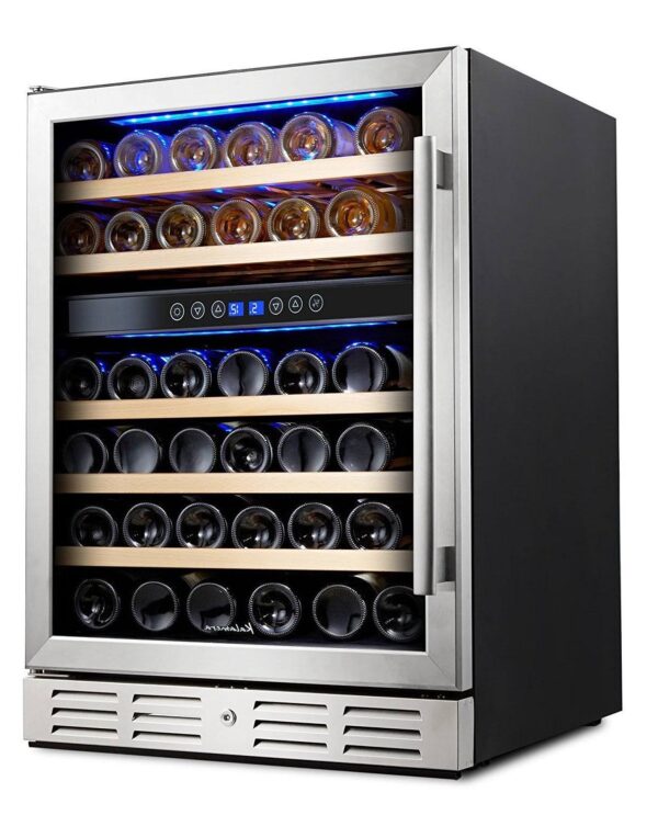 b6b5a5dcde6d43969639ba5fd83790fa 24�� Wine Refrigerator 46 Bottle Dual Zone Built-in and Freestanding with