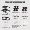 Portable Car Lift 5000 LBS Automatic Car Lift System Jack for Home Garage