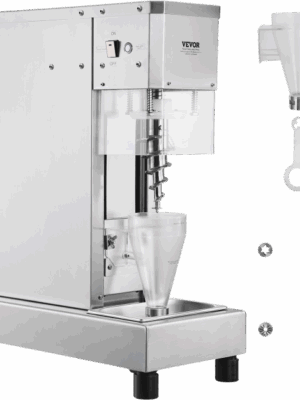 Vevor Ice Cream Blender 750W High Speed Mixer 1740 RPM 304 Stainless Steel New