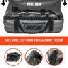 UNPLUG Ultimate Adventure Bag -1680D Heavy Duty Waterproof Travel Duffel Bags for Camping, Motorcycle Dry Bag, Waterproof Bags for Boating, Waterproof Duffle Backpack,Tactical Duffle Bag
