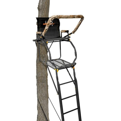ba7fac70907b4182b0ea590f736f1724 20 ft. The Skybox Deluxe 1-Person Deer Hunting Ladder Tree Stand