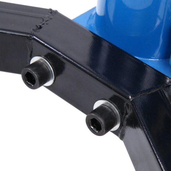 bbbd472488fd4c2db8ccd2ee72cf4d85-1 1660 Pounds Hydraulic Car Transmission Jack Vertical Lift with 360° Swivel Wheel Pedal ,Blue,33"-70"(0.75Ton)