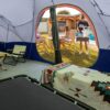 UNP Camping Tent 10-Person-Family Tents, Parties, Music Festival Tent, Big, Easy Up, 5 Large Mesh Windows, Double Layer, 2 Room, Waterproof, Weather Resistant, 18ft x 9ft x78in