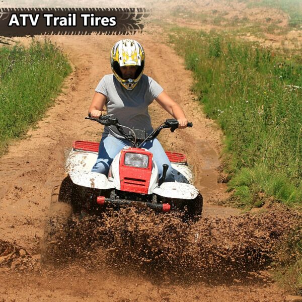 bbe76d7edf034b08ad70c17a3fc081e6 26x12x12 Atv Tires, Set of 2 Atv Tires 26x12-12 6PR, All Terrain Atv/Utv Off-Road Tires, Black