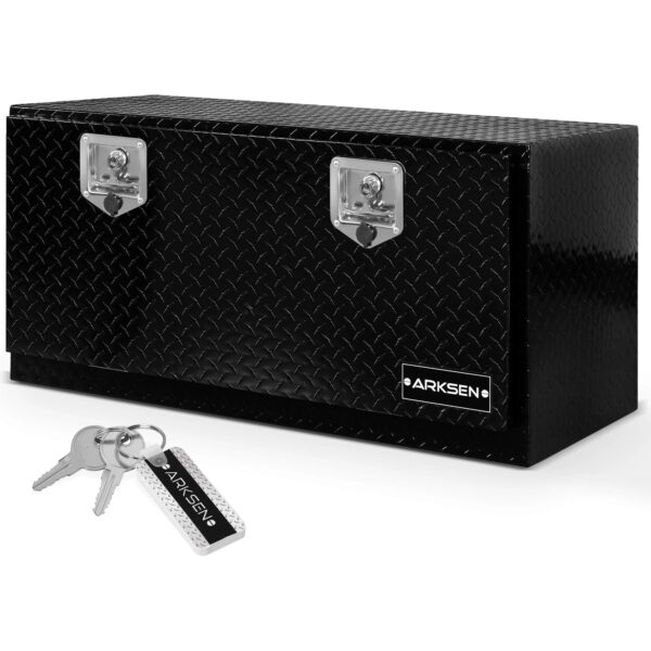 bc6883da8dc44bb79a9c121109ef9307 36 Inch Heavy Duty Aluminum Diamond Plate Tool Underbody Box