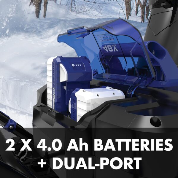 be536da6b36548bfbf94152516728a72 24V-X2-20SB 20-Inch 48 Cordless Snow Blower, Kit (w/2 x 24-Volt 4.0-Ah Batteries and Charger)