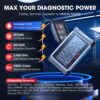 2024 Bidirectional Tool as MK808BT Pro MX808S M808Z, Function as MaxiCheck MX900, 28+ Service, Active Test, All System Diagnose, Injector Coding, FCA Autoauth Android 11