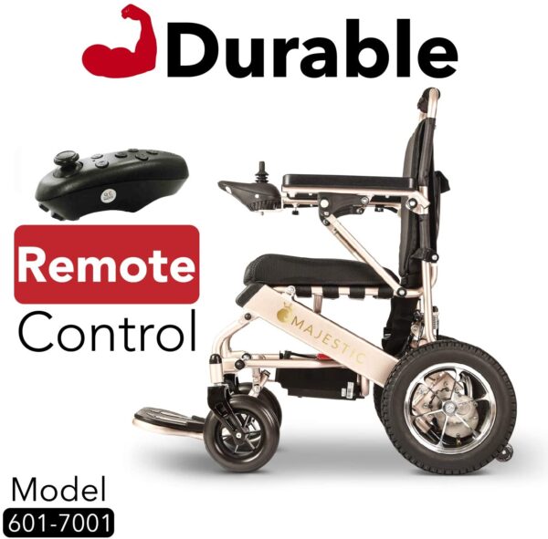bfed7a8181b94359b0e5cfa1d18161b6-1 2020 Model Fold & Travel Lightweight Electric Wheelchair Motor Motorized Wheelchairs Electric Silla De Ruedas Power Wheelchair Power Scooter Aviation Travel Safe Heavy Duty Mobility Aids Chair